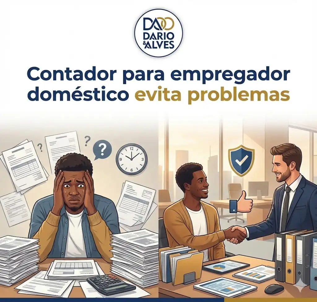 contador para empregador doméstico