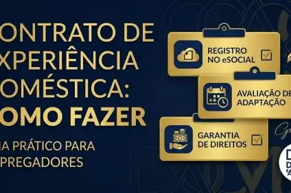 contrato de experiência doméstica