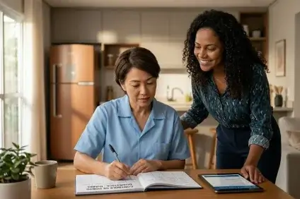 controle de ponto doméstica